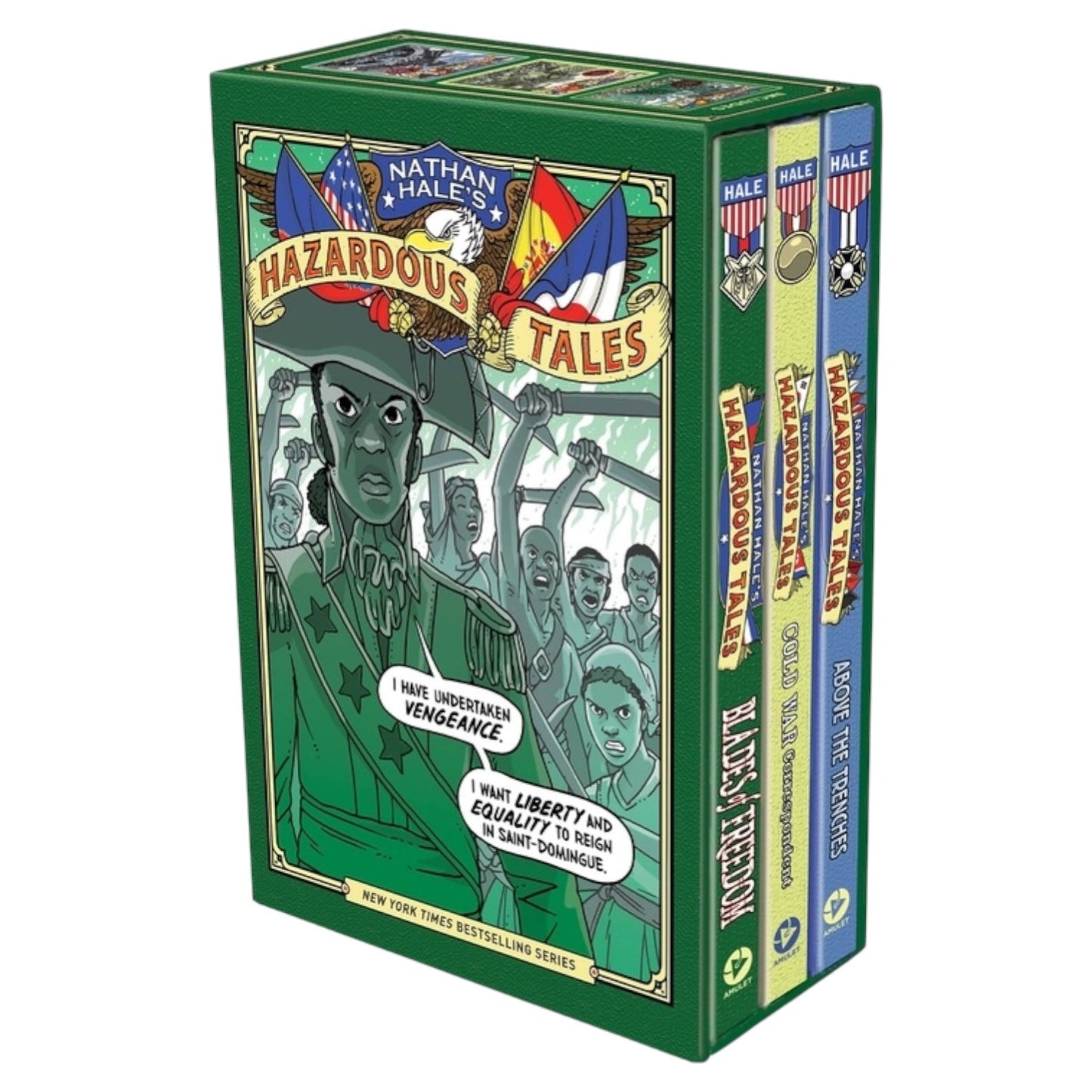 Nathan Hale's Hazardous Tales the 4th (3 Books)