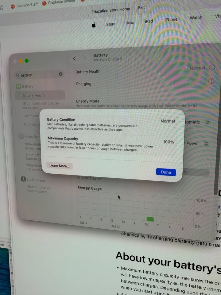 MacBook Pro 16-inch M5 Max with 128gb ram and 4tb ssd. 2 year Micro Center