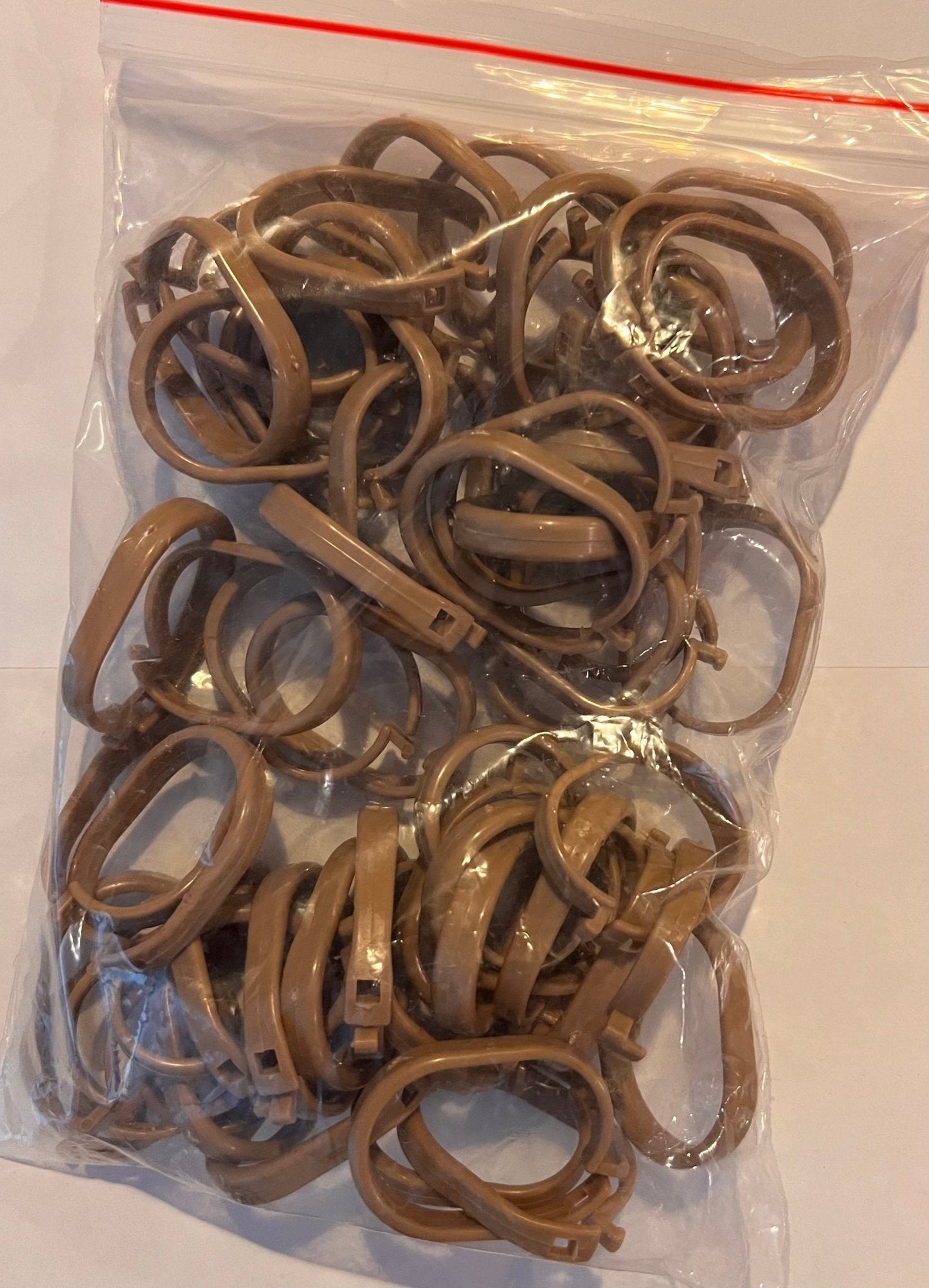 Gazebo Curtain snap 5/8” x 11/8” inside rings set of