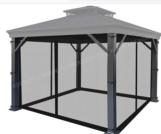 10 X 13 Universal Netting Replacement Gazebo Mosquito Screen