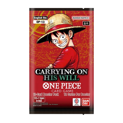 One Piece Carrying On His Will Booster Box [OP-13]