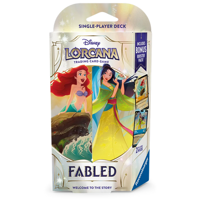 Disney Lorcana: Fabled Starter Deck [Amber & Sapphire]