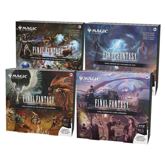 Magic: The Gathering Final Fantasy Scene Box [Set of 4]