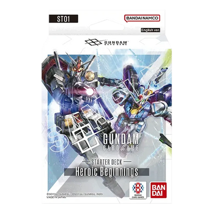 GUNDAM CARD GAME: STARTER DECK Heroic Beginnings [ST01]
