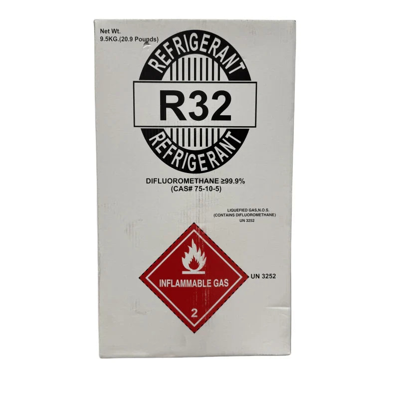 20.9Lb R32 / R-32 Refrigerant Gas Cylinder for AC & Heat Pumps