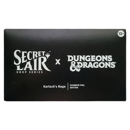 Secret Lair Drop: Dungeons & Dragons - Karlach's Rage [Rainbow Foil Edition]