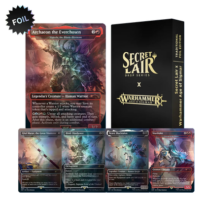 Secret Lair Drop - Secret Lair x Warhammer Age of Sigmar [Traditional Foil Edition]