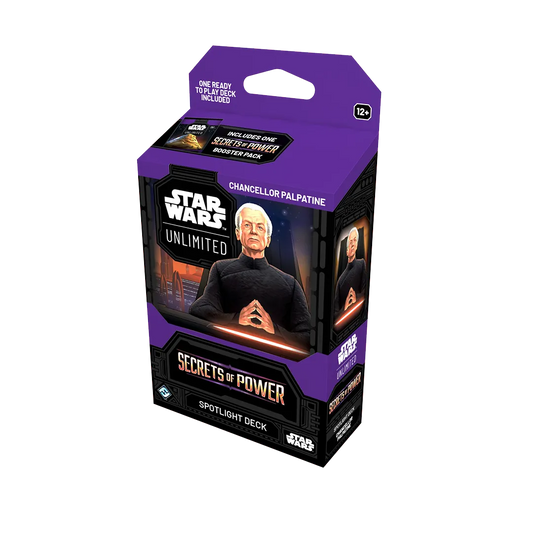 Star Wars Unlimited: Secrets of Power Spotlight Deck [Chancellor Palpatine]