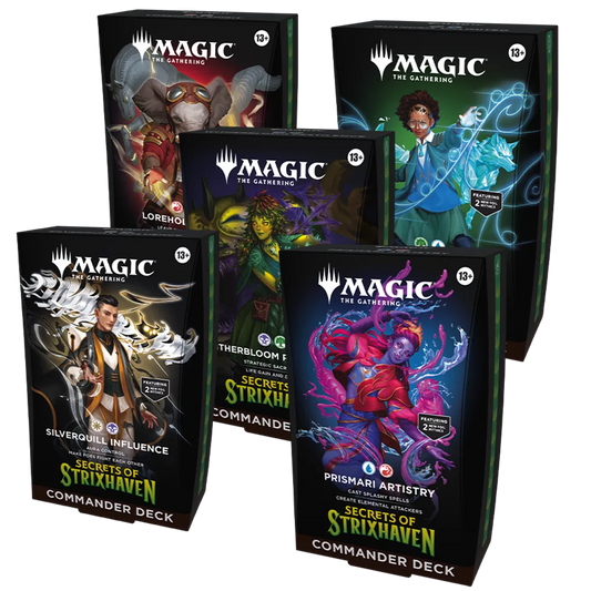 [PREORDER] Magic: The Gathering - Secrets of Strixhaven Commander Decks [Set of 5]