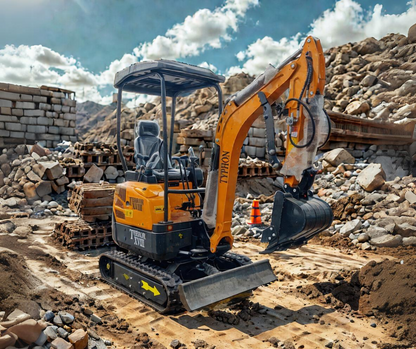 TYPHON TERROR XVIII mini excavator product image 1