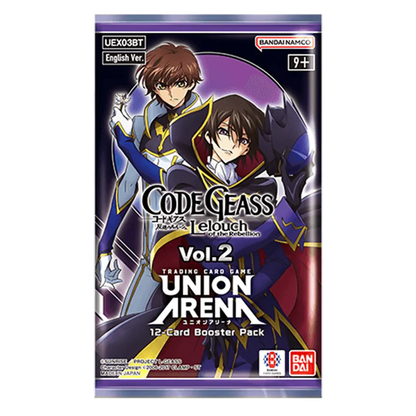 Union Arena: Code Geass Vol. 2 Booster Display [UEX03BT]