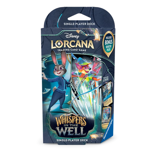 Disney Lorcana: Whispers in the Well Starter Deck [Sapphire & Steel]