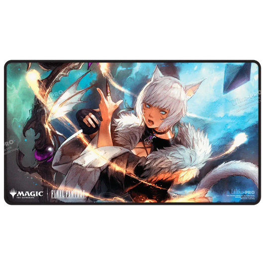 Magic: The Gathering FINAL FANTASY Y'shtola Rhul Black Stitched Playmat