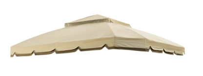 Beige Replacement Canopy For Bay Window Gazebo (10X12 Ft) L-GZ120PST-D Sold At Sears US