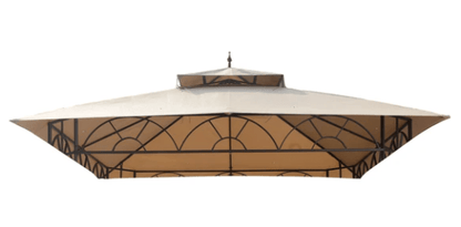 Beige Replacement Canopy For Sun Gazebo (10X10 Ft) L-GZ673-3A Sold At BigLots