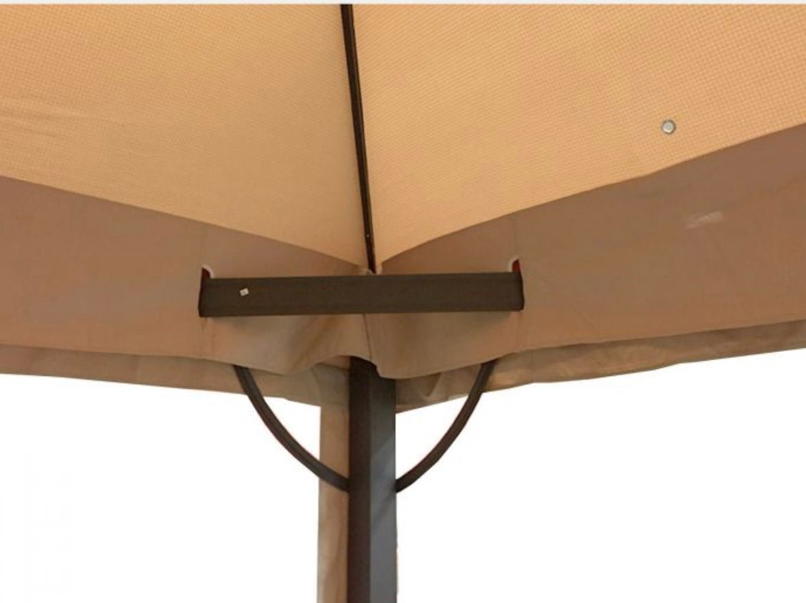 Beige Replacement Privacy Curtain For Domed Gazebo (10x13 FT) Sold At Sam's Solid Beige SJ2014-007