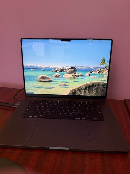 MacBook Pro 16-inch M5 Max with 128gb ram and 4tb ssd. 2 year Micro Center