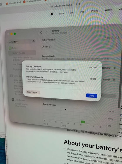 MacBook Pro 16-inch M5 Max with 128gb ram and 4tb ssd. 2 year Micro Center