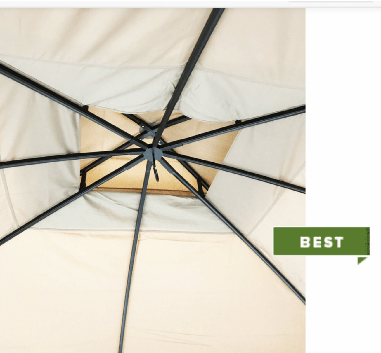 Domed Gazebo Refresh kit Canopy, Curtain , Screen Set Model L-GZ18PST-A