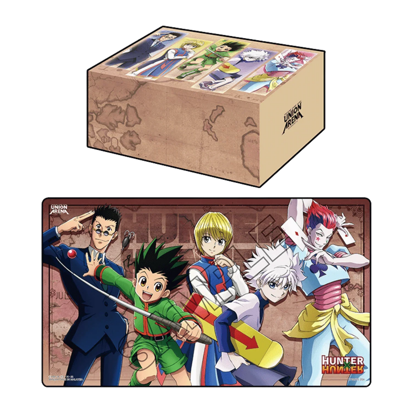 Union Arena: Hunter x Hunter Playmat & Half Storage Box Set